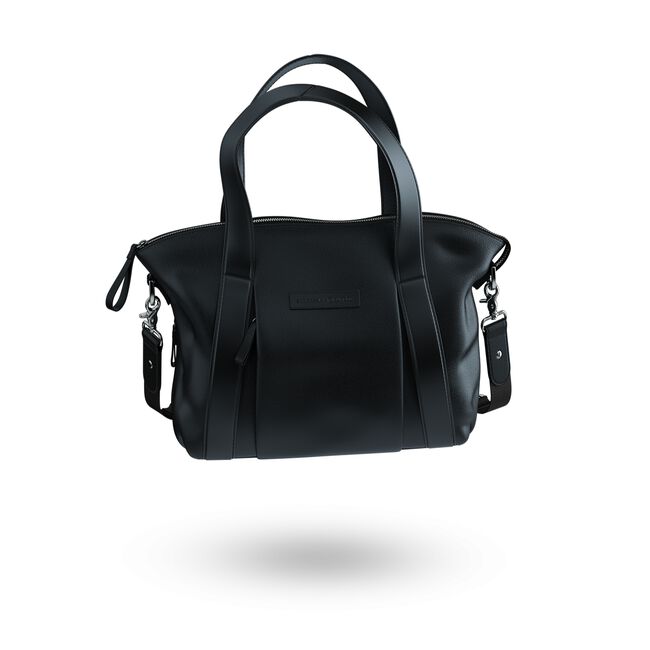 Storksak + Bugaboo leather bag BLACK - Main Image Slide 2 van 8