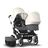 Donkey 2 Duo Fresh White Sun Canopy, Grey Melange Fabrics, Aluminium Chassis - Thumbnail Slide 1 of 6