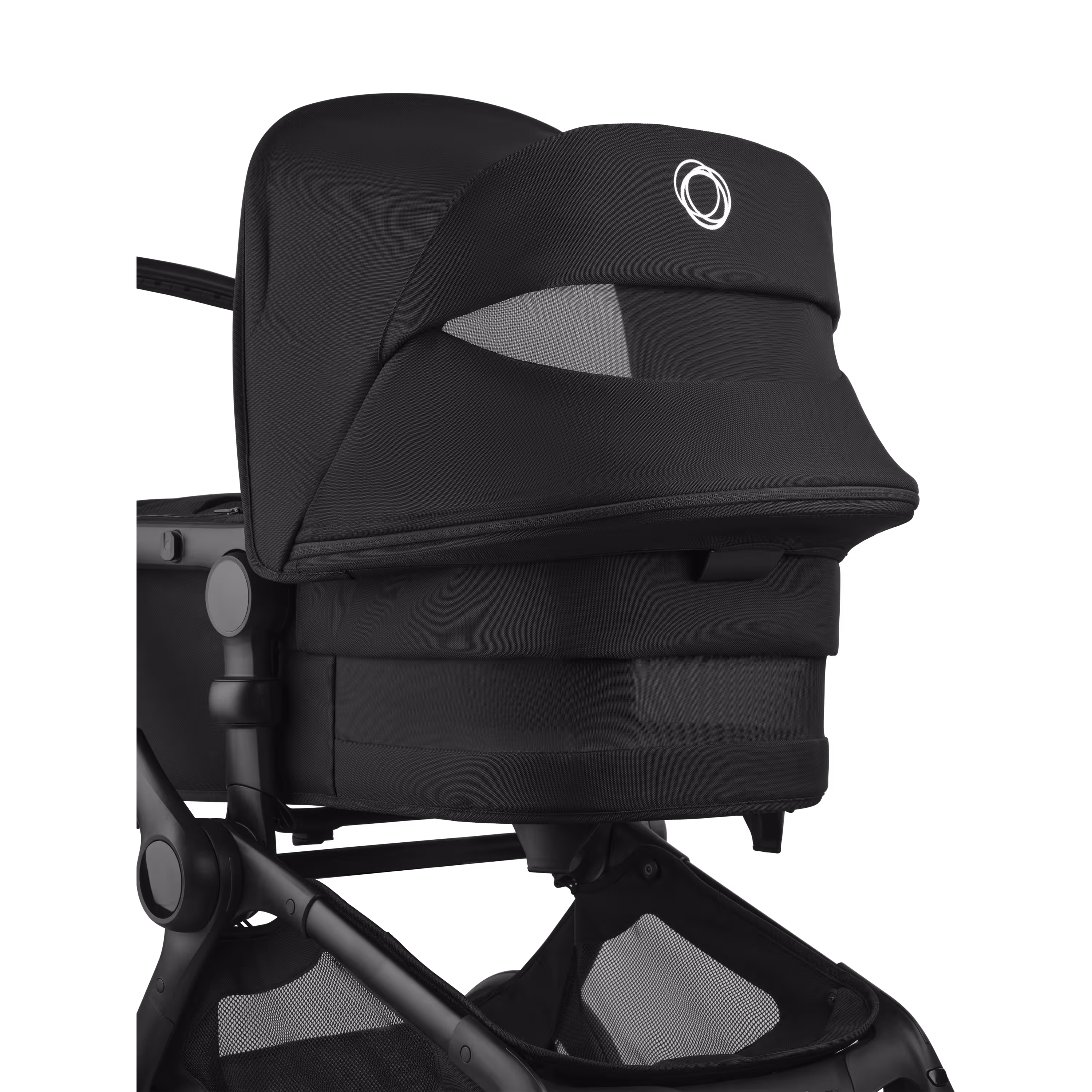 Bugaboo Fox 5 Renew 2-in-1 pushchair black base, forest green fabrics, forest green sun canopy - Main Modal Image Slide 6 of 11