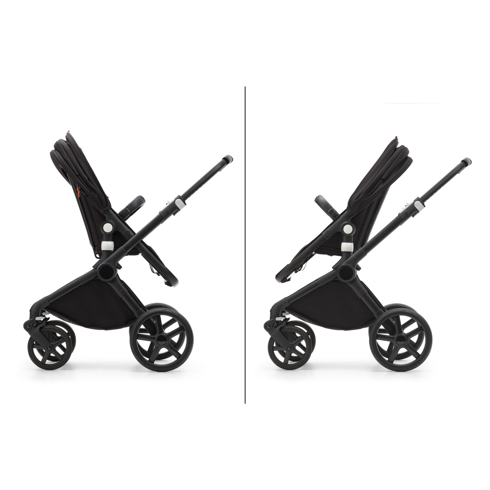 Bugaboo Fox Cub 2-in-1 stroller stormy blue sun canopy, stormy