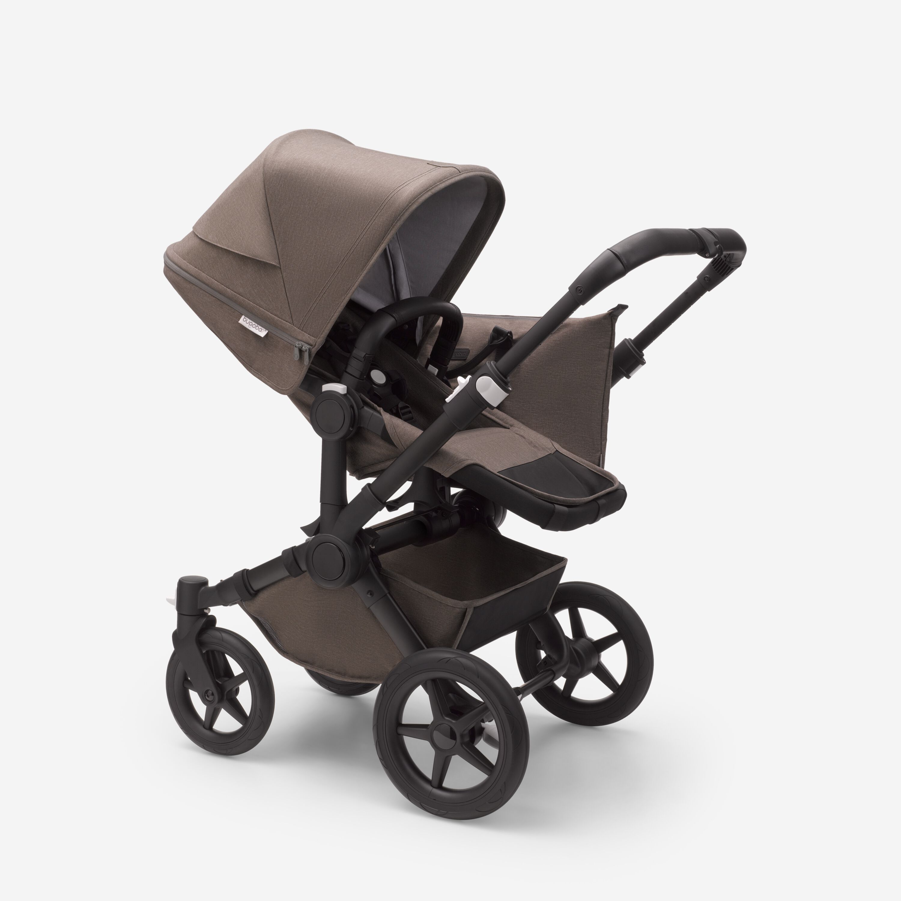 Refurbished Bugaboo Donkey 5 Mineral Mono complete BLACK/TAUPE - Main Modal Image Slide 3 of 5