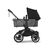Bugaboo Donkey 5 Mono 2-in-1 stroller graphite base, grey mélange fabrics, midnight black sun canopy - Thumbnail Slide 3 of 12