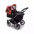 Refurbished Bugaboo Donkey breezy sun canopy Sunrise red - Thumbnail Slide 2 of 4