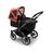 Refurbished Bugaboo Donkey breezy sun canopy Sunrise red - Thumbnail Slide 2 of 4