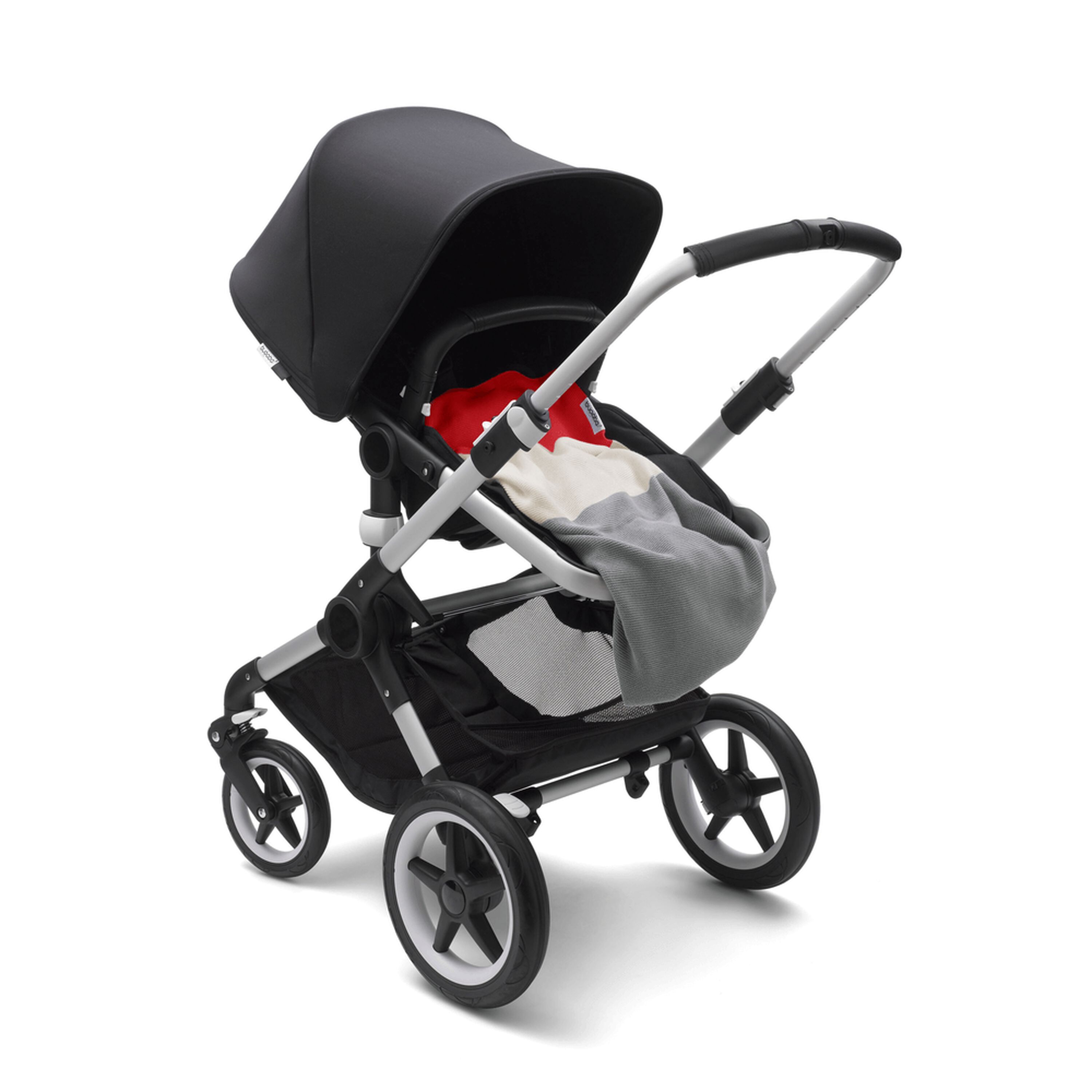 Bugaboo Light Cotton Blanket - NEON RED MULTI - Main Modal Image Slide 9 of 10