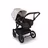 PP Bugaboo Donkey 5 Mono bassinet and seat stroller black base, midnight black fabrics, misty white sun canopy - Thumbnail Slide 2 of 11