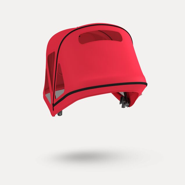 Bugaboo Fox/Cameleon3 breezy sun canopy NEON RED - Main Image Slide 4 of 8