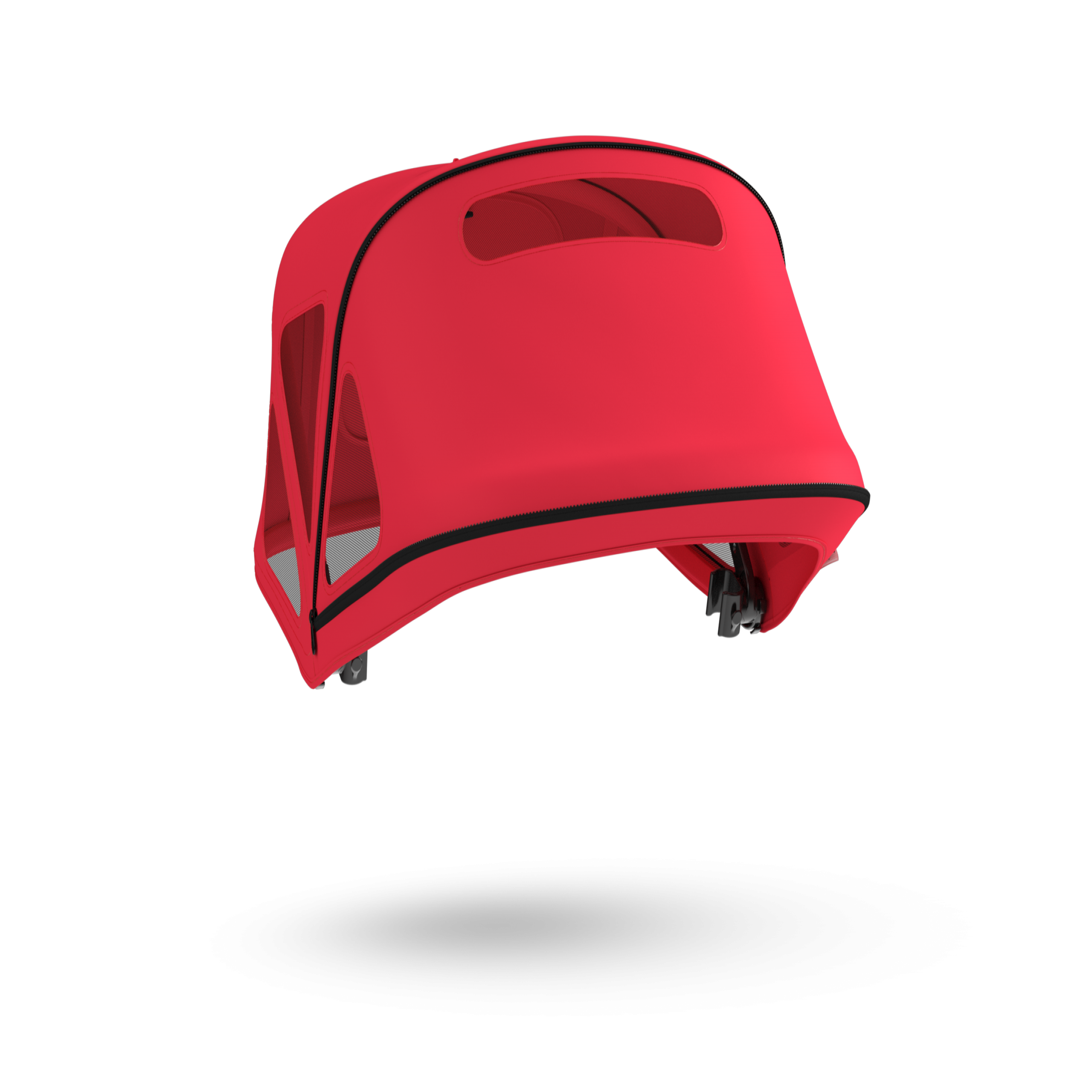 Bugaboo Fox/Cameleon3 breezy sun canopy NEON RED - Thumbnail Slide 4 of 8