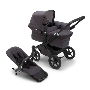 Refurbished Bugaboo Donkey 5 Mineral Mono complete RW fabric US BLACK/WASHED BLACK