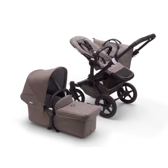 Refurbished Bugaboo Donkey3 Mineral mono complete BLACK/TAUPE - Main Image Slide 3 of 4