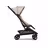 Bugaboo Butterfly 2 Plus travel stroller black base, desert taupe fabrics, desert taupe sun canopy - Thumbnail Slide 2 of 12