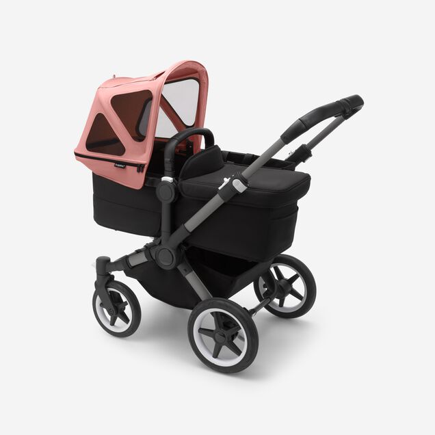 Bugaboo Donkey breezy sun canopy MORNING PINK - Main Image Slide 2 of 5