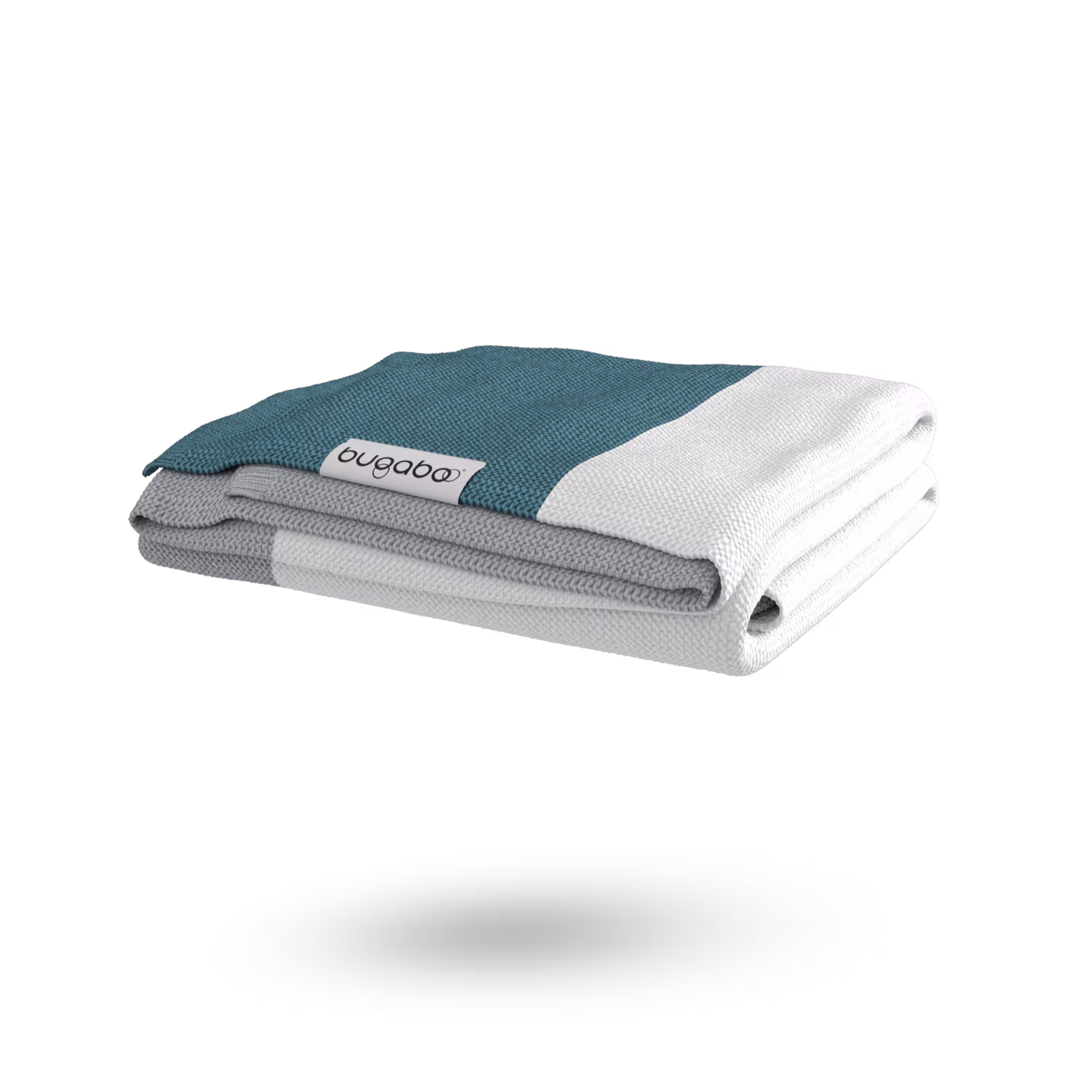 Bugaboo Light Cotton Blanket - PETROL BLUE MULTI - Main Modal Image Slide 8 of 8