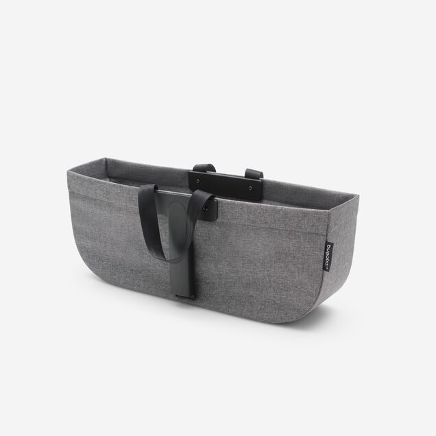 Bugaboo Donkey 5 side luggage basket GREY MÉLANGE - Main Image Slide 1 of 2