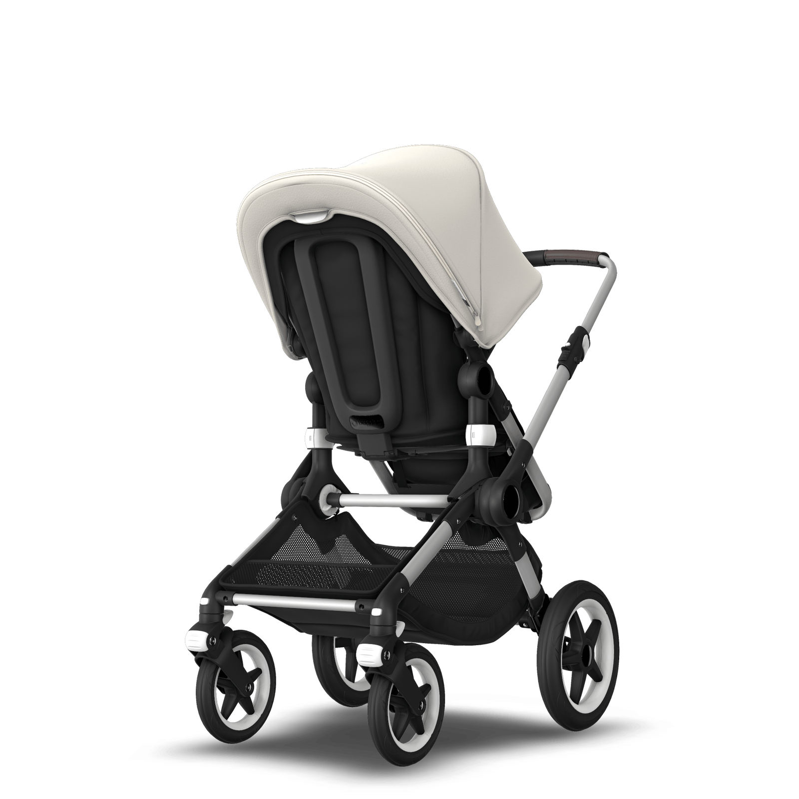 EU - Bugaboo Fox stroller bundle alu black fresh white
