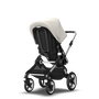 EU - Bugaboo Fox stroller bundle alu black fresh white