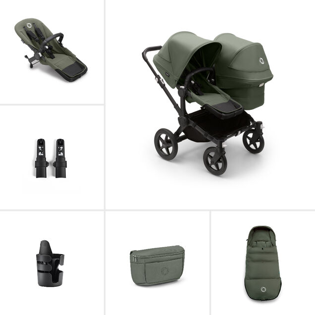 Bugaboo Donkey 5 Duo Essential stroller bundle - Main Image Slide 1 of 6