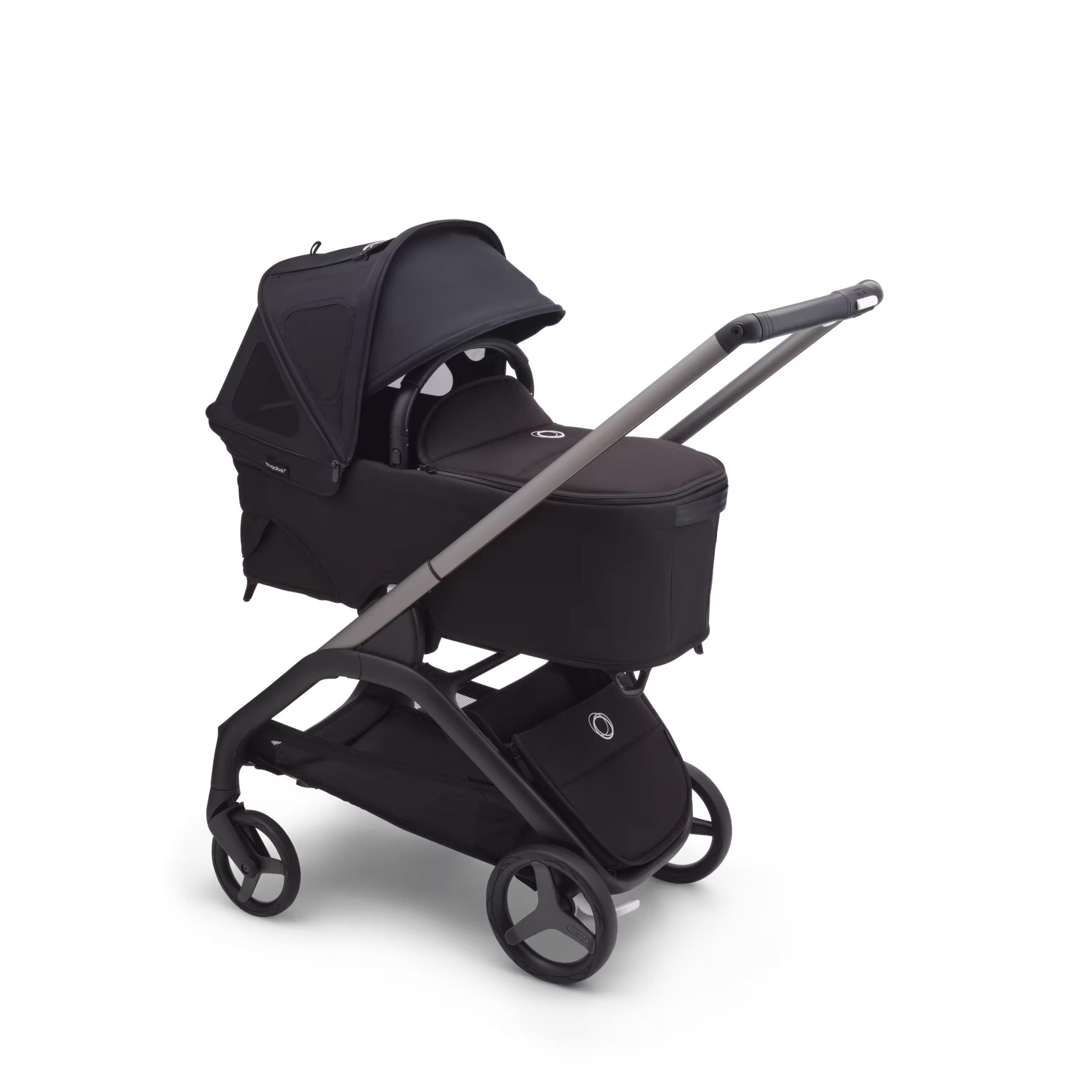 Bugaboo Dragonfly breezy sun canopy MIDNIGHT BLACK - Main Modal Image Slide 3 of 6