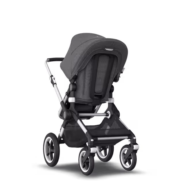 Refurbished Bugaboo Fox2 complete ALU/GREY MELANGE-GREY MELANGE - Main Image Slide 6 of 10