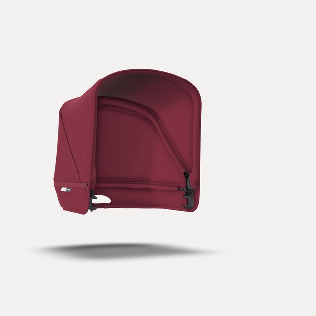 Bugaboo Donkey2 sun canopy RUBY RED - Main Image Slide 5 of 6