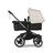 Bugaboo Donkey 5 twin stroller graphite base, midnight black fabrics, misty white sun canopy - Thumbnail Slide 2 of 12