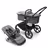 Refurbished Bugaboo Fox 3 base BLACK/GREY MELANGE - Thumbnail Slide 1 of 2