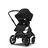 Bugaboo Fox 2 Seat and Bassinet Stroller black sun canopy, black style set, black chassis - Thumbnail Slide 4 of 6