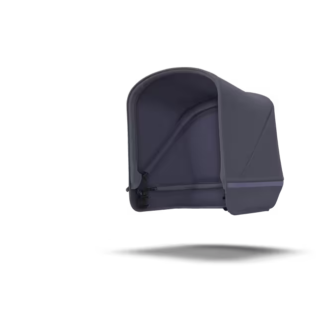 Bugaboo Donkey2 sun canopy STEEL BLUE - Main Image Slide 3 of 6