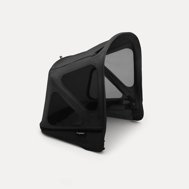Refurbished Bugaboo Donkey 5 sun canopy MIDNIGHT BLACK - Main Image Slide 2 of 4