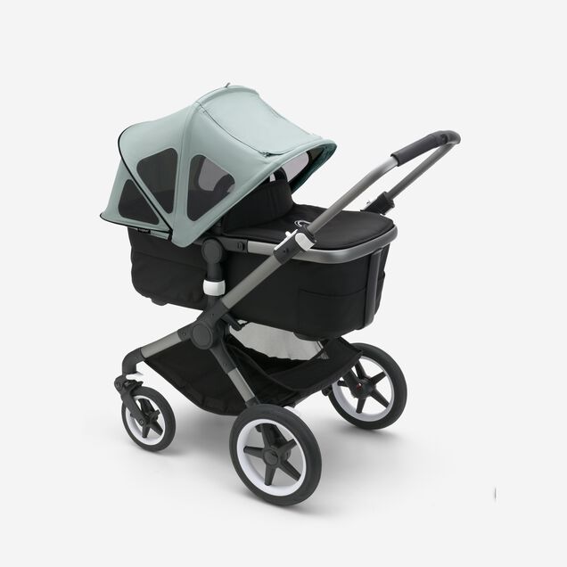 Bugaboo Fox/Cameleon3/Lynx breezy sun canopy PINE GREEN - Main Image Slide 2 of 5