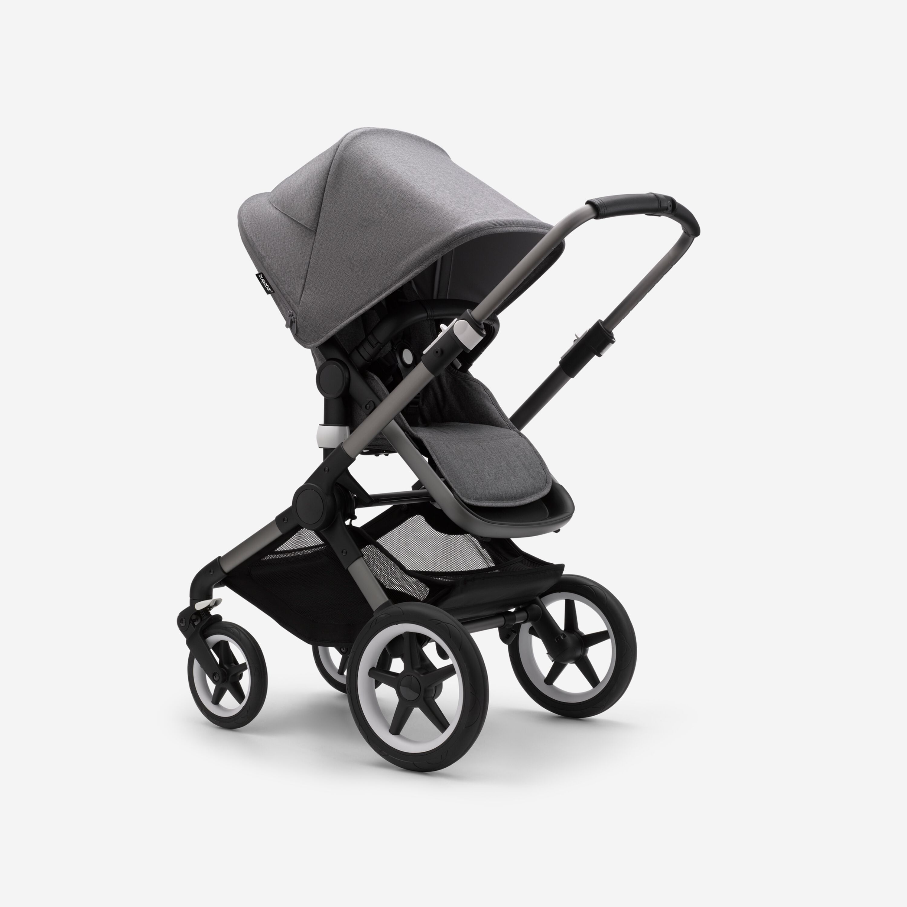 Refurbished Bugaboo Fox 3 complete GRAPHITE/GREY MELANGE-GREY MELANGE - Main Modal Image Slide 5 of 6