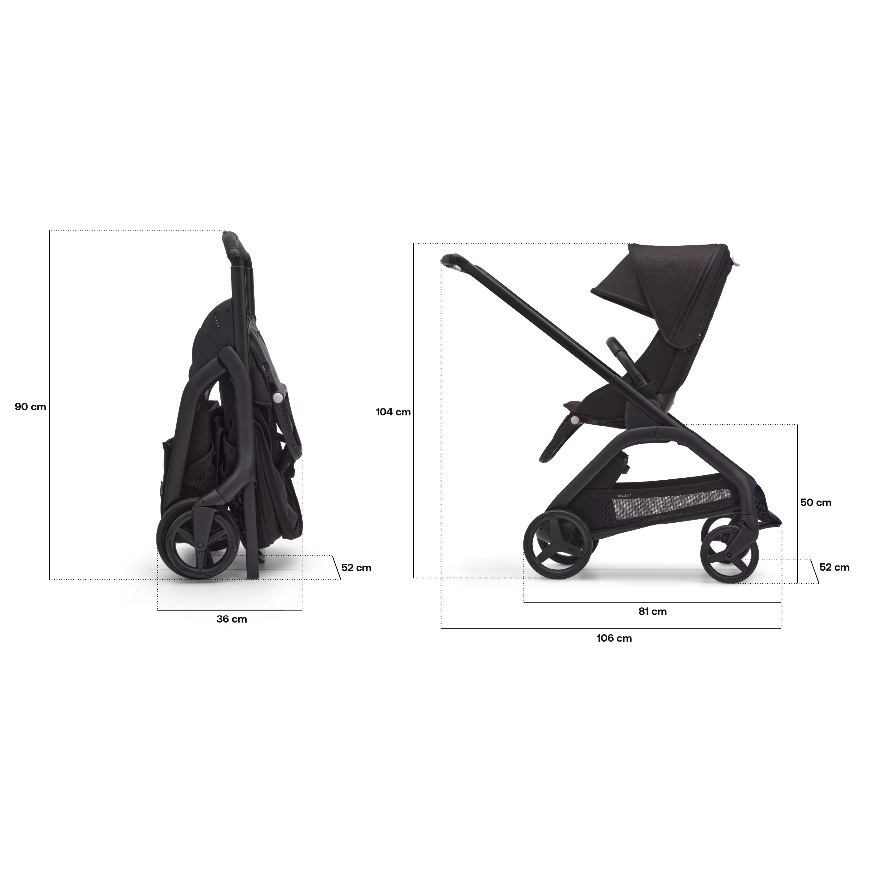 Refurbished Bugaboo Dragonfly Passeggino con seduta - Main Modal Image Slide 5 of 13