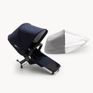 Refurbished Bugaboo Donkey3 Classic duo extension compl ALU/DARK NAVY