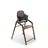 Bugaboo Giraffe chair in warm wood/grey, baby set with harness in black, and baby pillow set in grey. - Thumbnail Slide 2 of 3