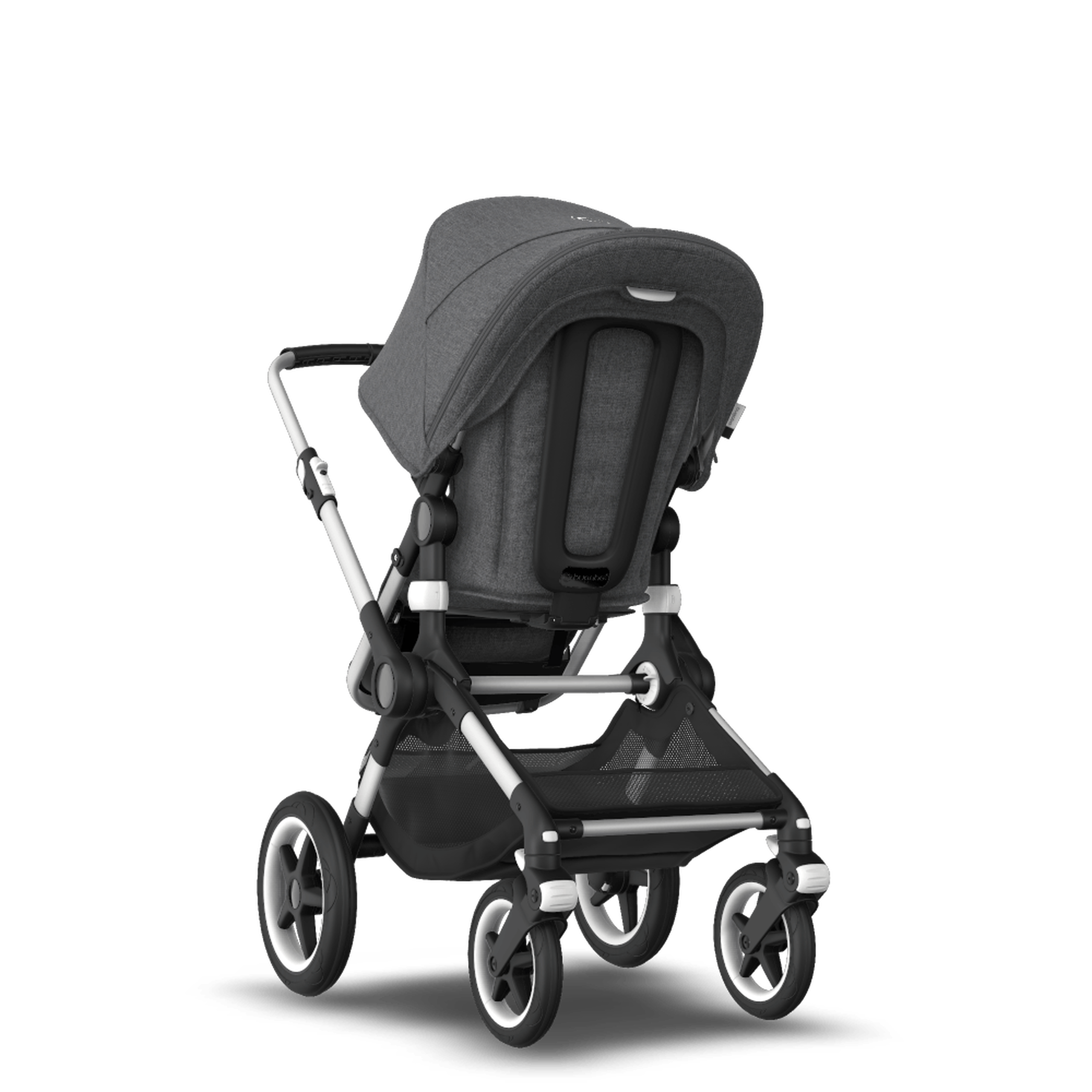 Refurbished Bugaboo Fox2 complete ALU/GREY MELANGE-GREY MELANGE - Thumbnail Slide 6 of 10