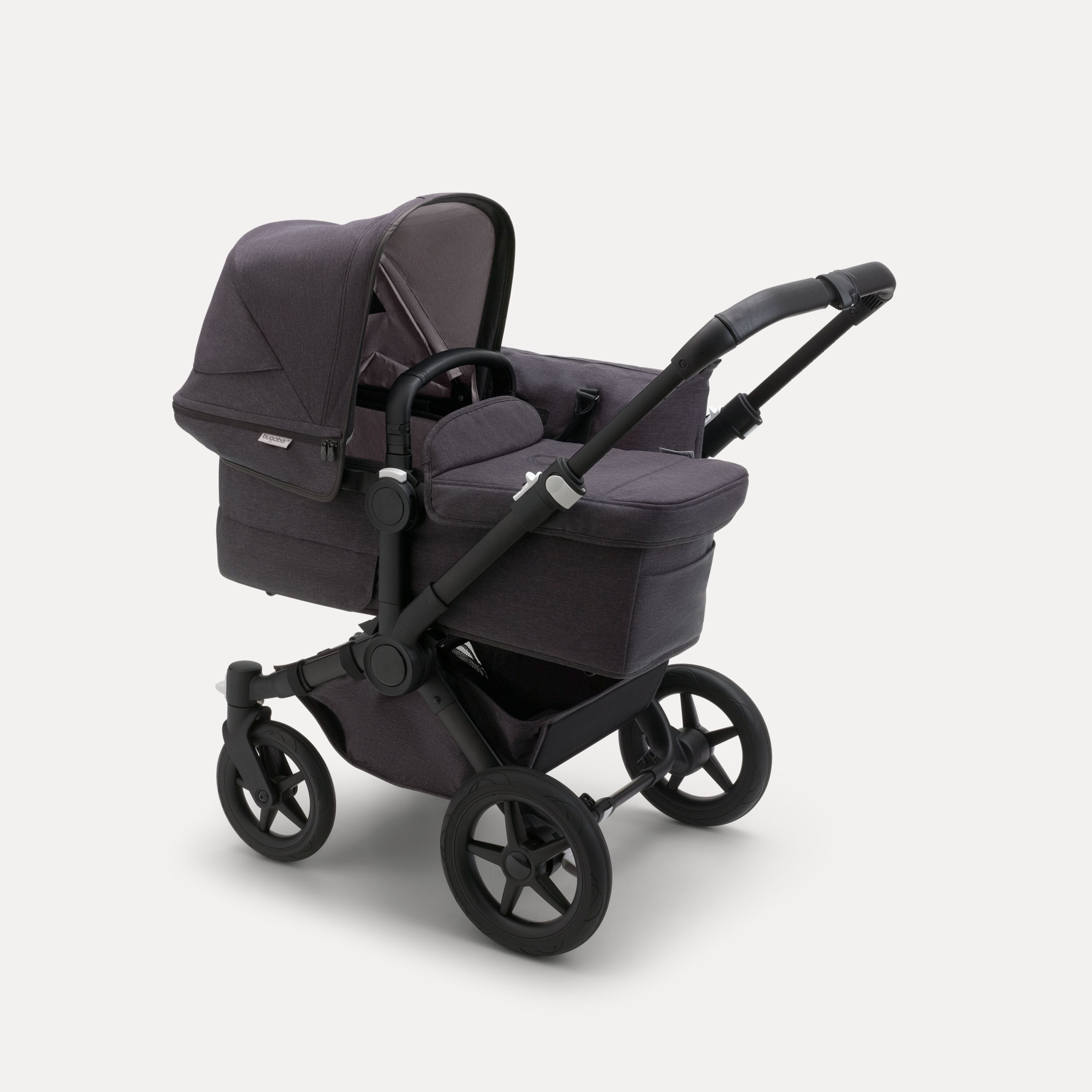 Refurbished Bugaboo Donkey 5 Mineral Mono complete RW fabric US BLACK/WASHED BLACK - Main Modal Image Slide 5 of 6