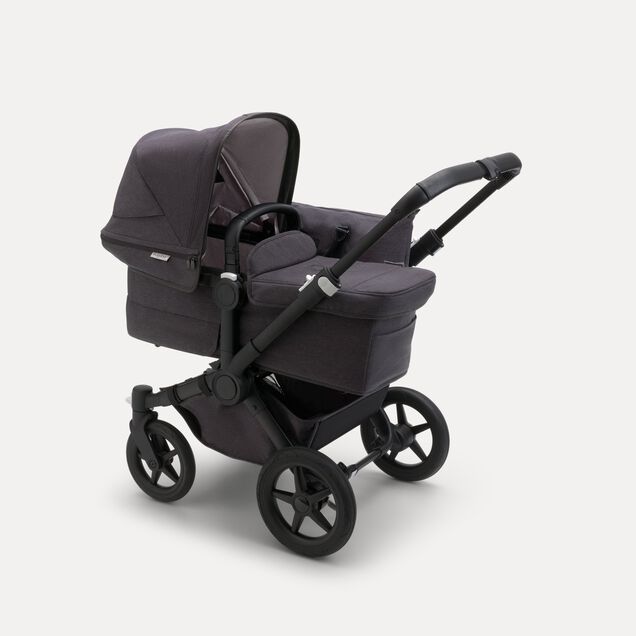 Refurbished Bugaboo Donkey 5 Mineral Mono complete RW fabric US BLACK/WASHED BLACK - Main Image Slide 5 of 6