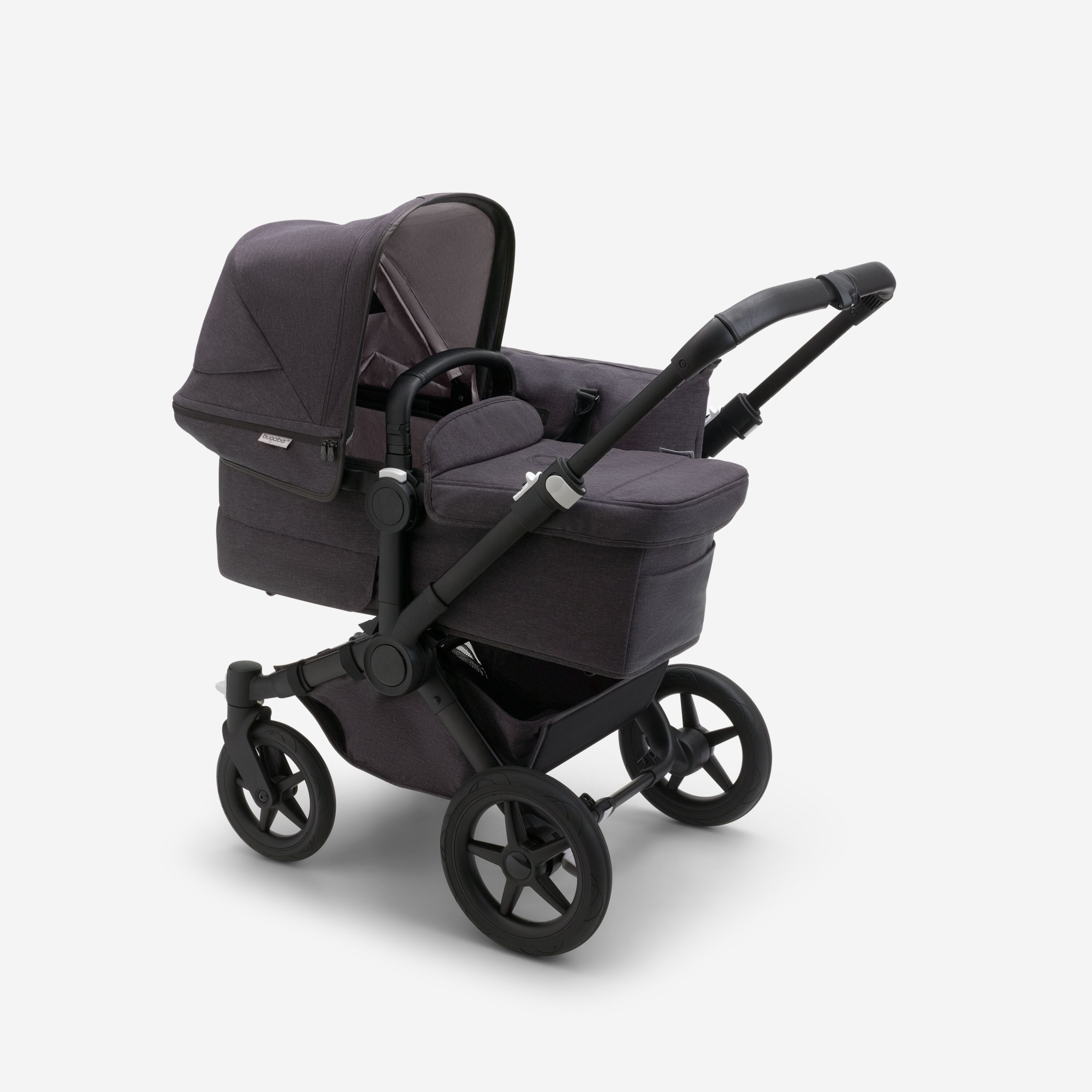 Refurbished Bugaboo Donkey 5 Mineral Mono complete RW fabric US BLACK/WASHED BLACK - Main Modal Image Slide 5 of 6