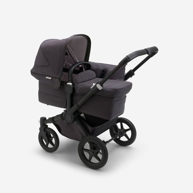 Refurbished Bugaboo Donkey 5 Mineral Mono complete RW fabric US BLACK/WASHED BLACK - Main Image Slide 5 of 6