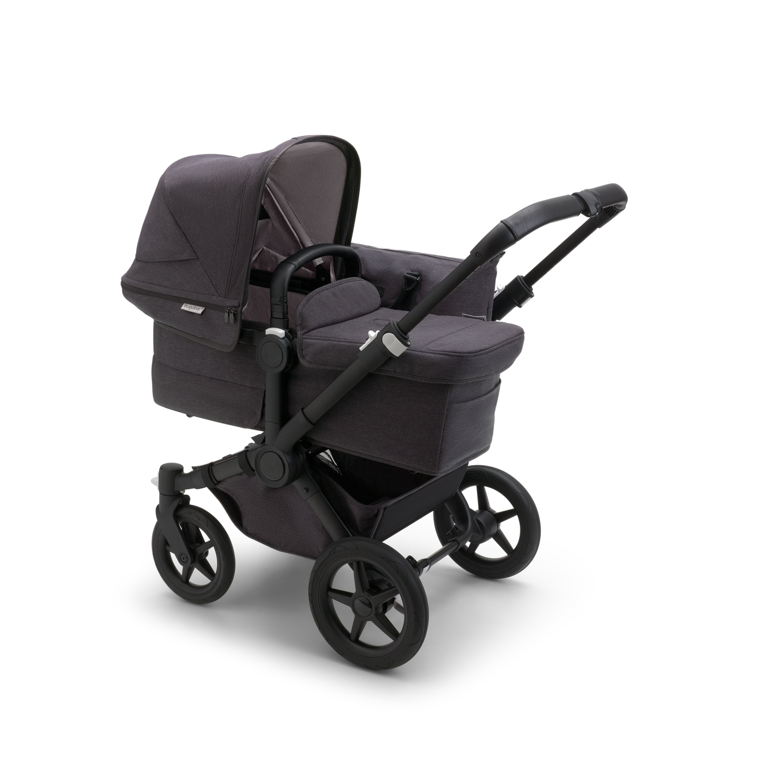 Refurbished Bugaboo Donkey 5 Mineral Mono complete RW fabric US BLACK/WASHED BLACK - Thumbnail Slide 5 of 6