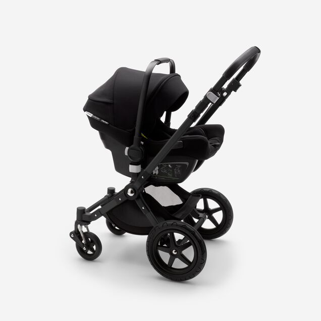 Bugaboo Cameleon 3 Plus travel system black sun canopy, black fabrics, black base - Main Image Slide 6 of 8