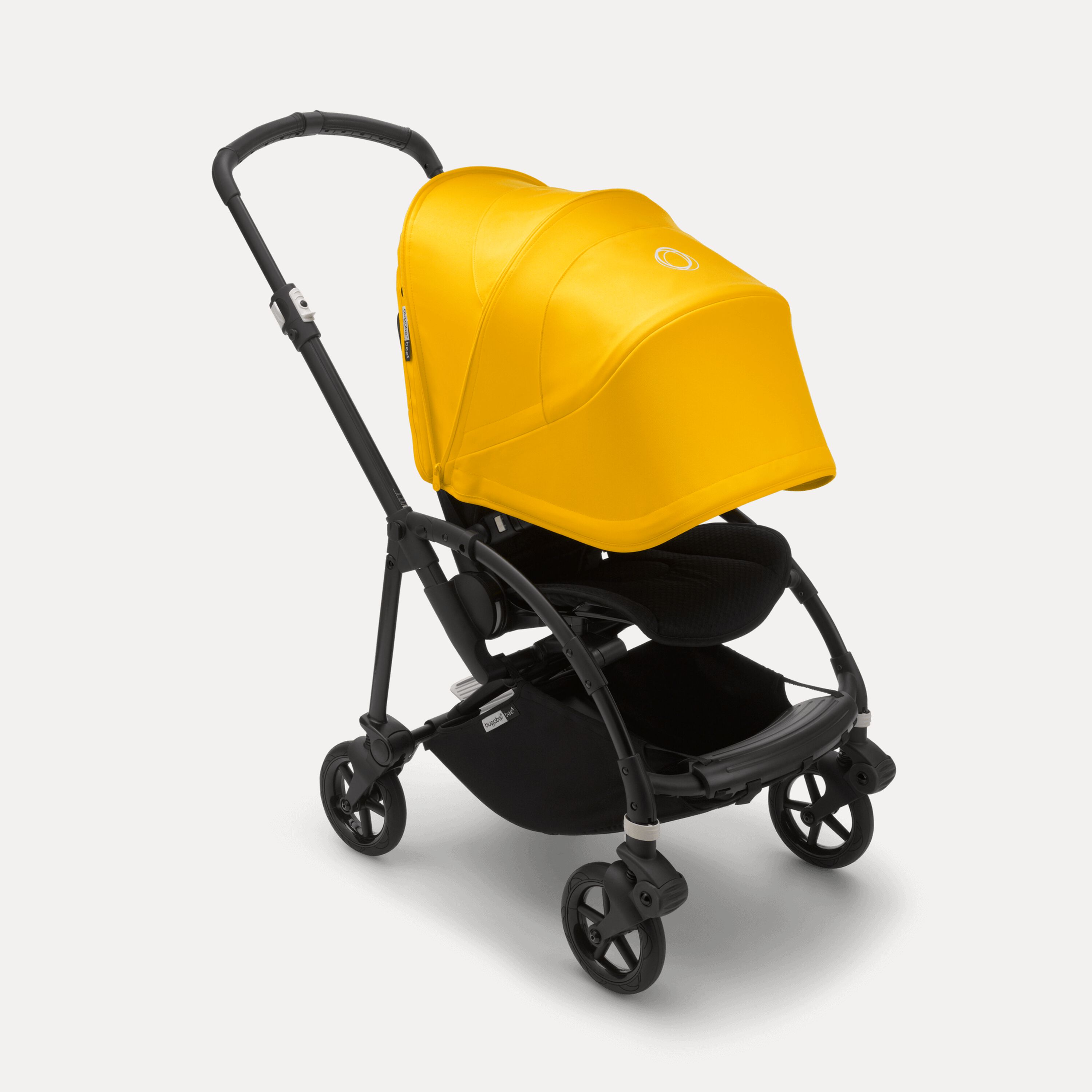 US - B6 bassinet stroller bundle black, black, lemon yellow - Main Modal Image Slide 13 of 15