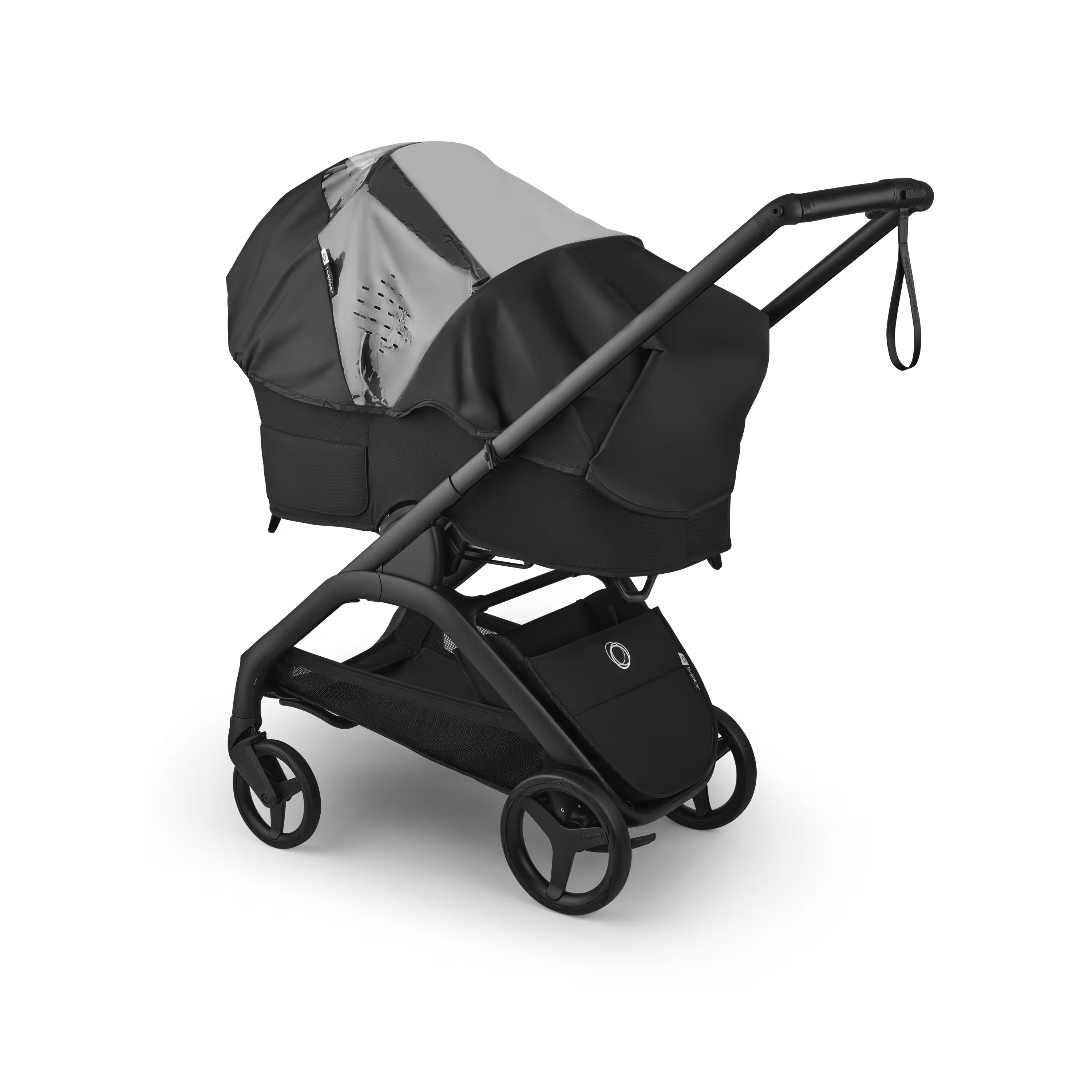 Bugaboo Dragonfly Plus 2-in-1 stroller black base, heritage black fabrics, heritage black sun canopy  - Main Modal Image Slide 11 of 11