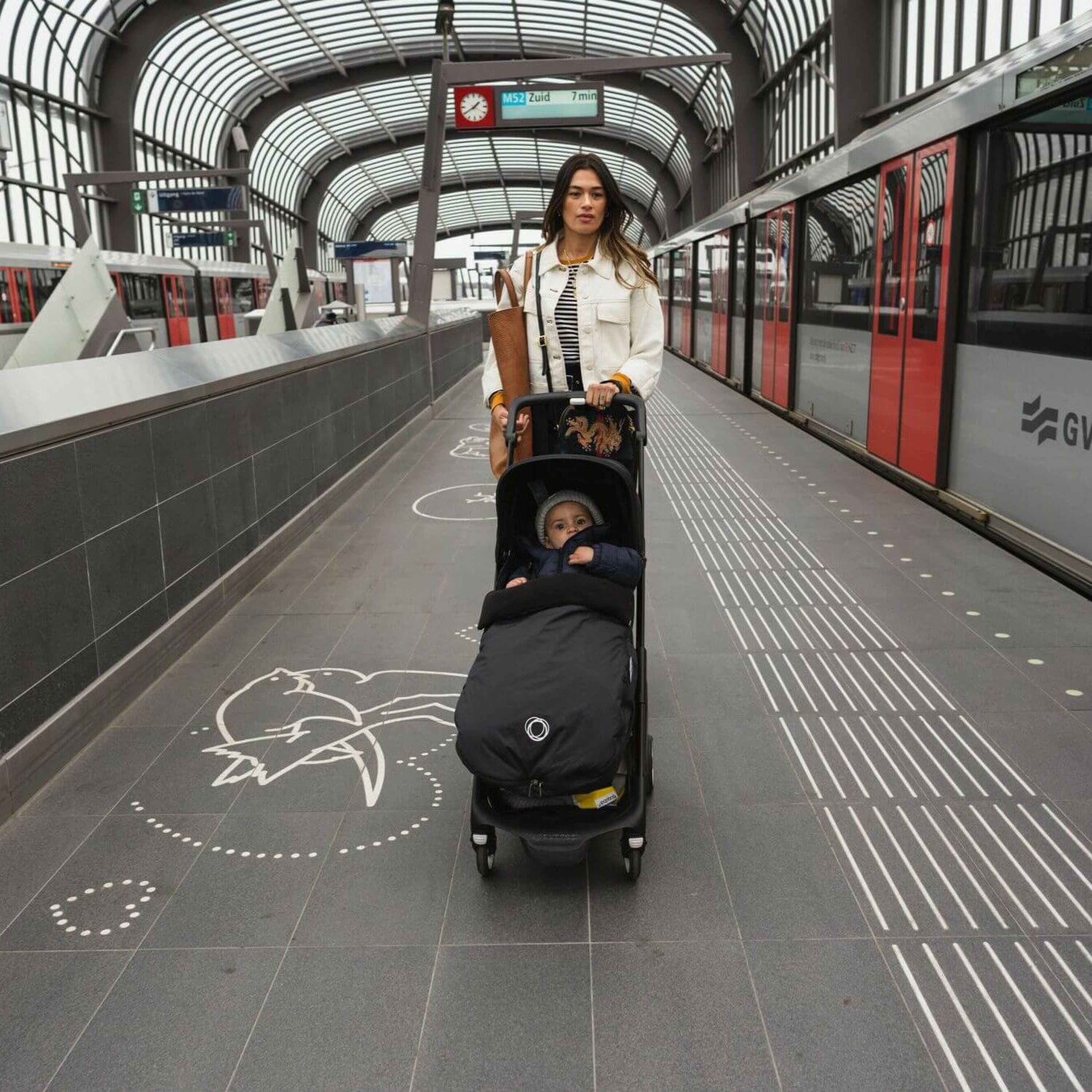 Bugaboo Ant footmuff STEEL BLUE - Main Modal Image Slide 1 of 3