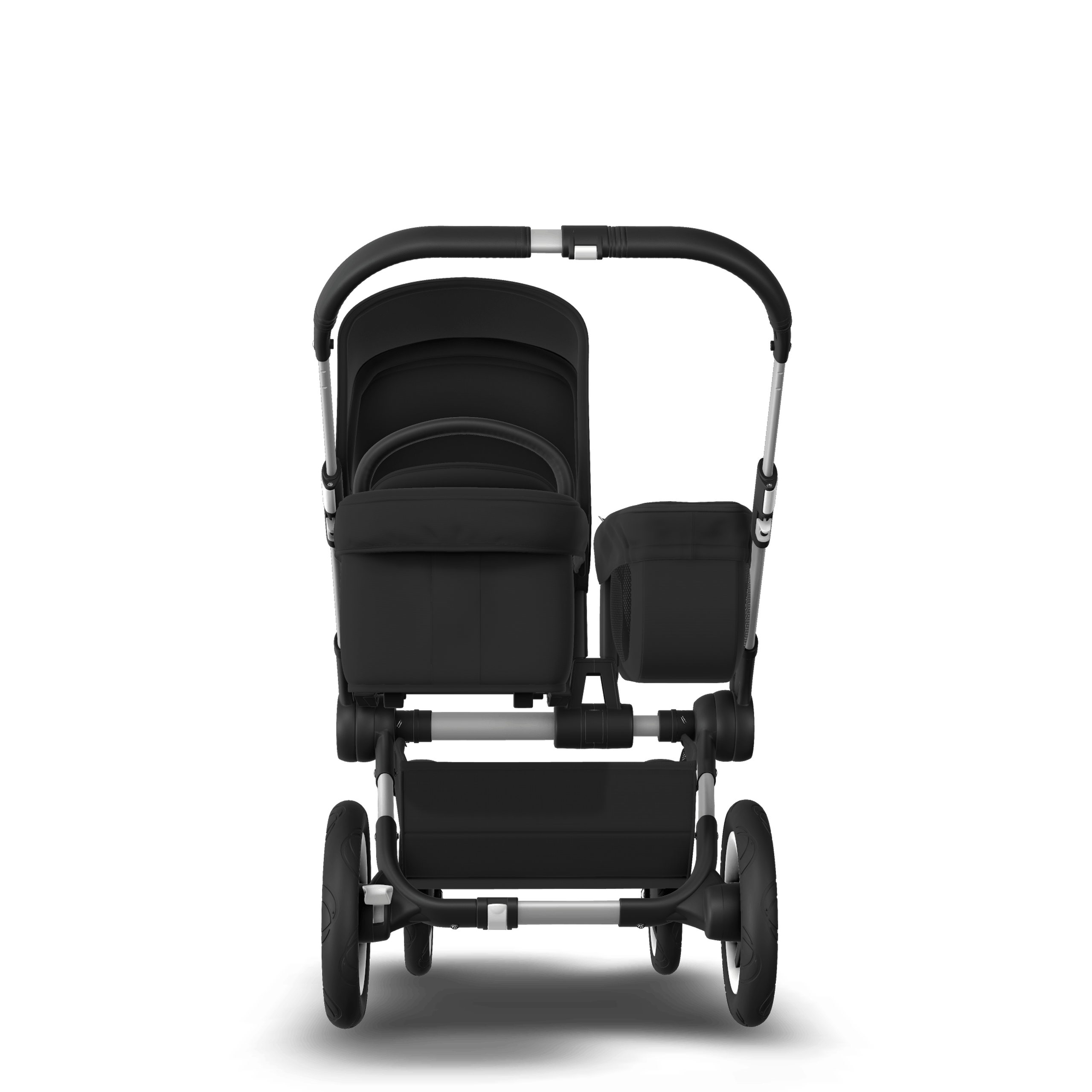 Refurbished Bugaboo Donkey2 Mono complete ALU/BLACK-BLACK - Thumbnail Slide 2 of 6