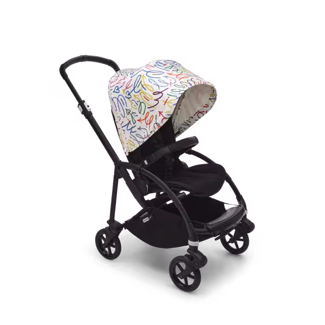 Bugaboo bee 6 sun canopy ASIA Art of Discovery WHITE - Main Image Slide 5 of 5