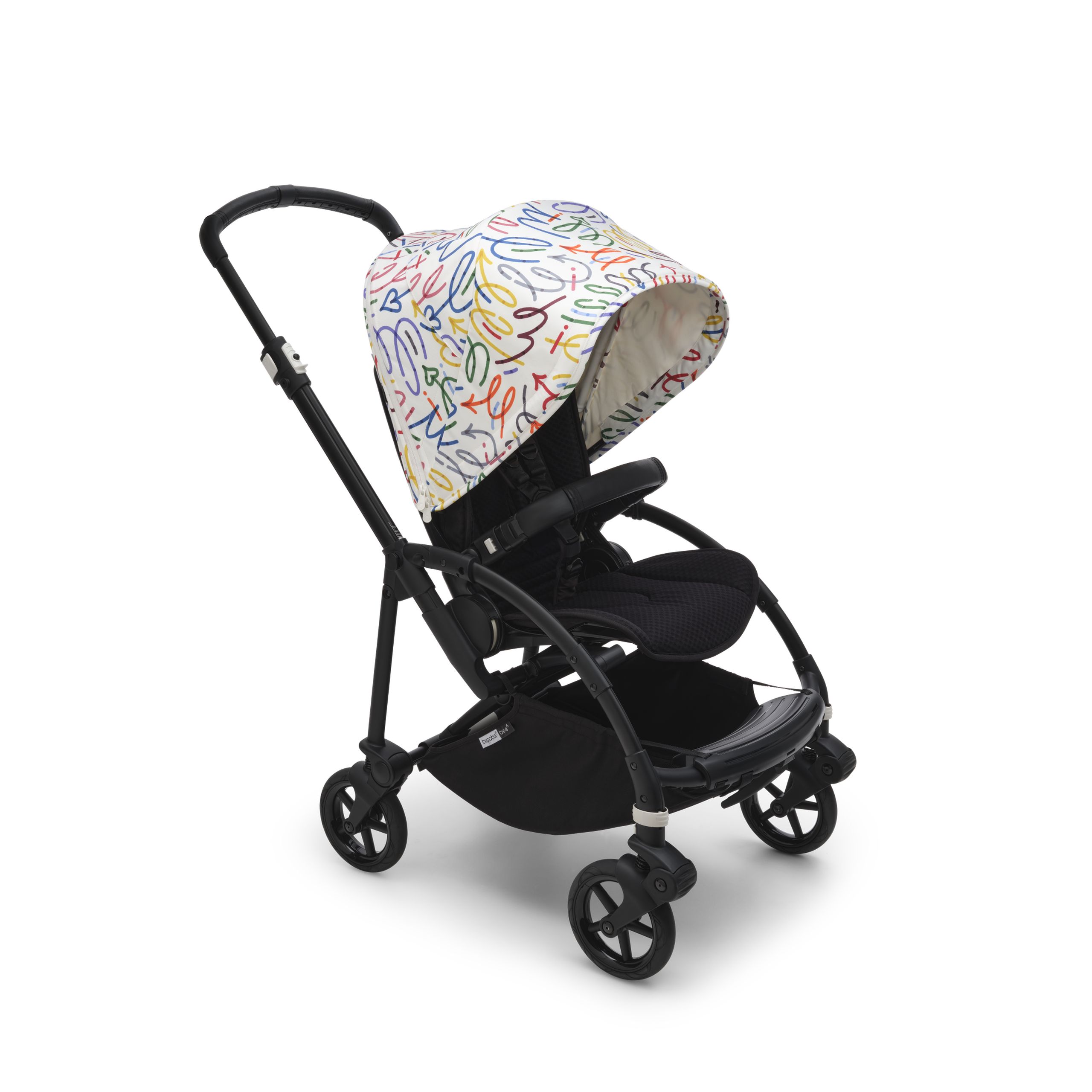 Bugaboo bee 6 sun canopy ASIA Art of Discovery WHITE - Thumbnail Slide 5 of 5