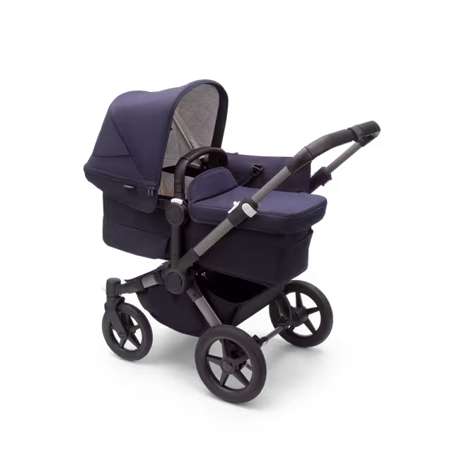 Bugaboo Donkey 5 Classic Mono complete GRAPHITE/DARK NAVY - Main Image Slide 3 van 6