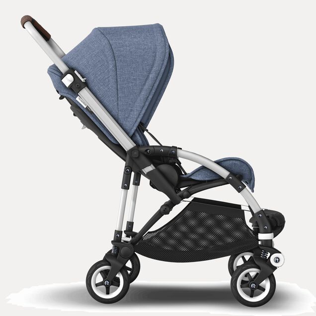Bugaboo Bee5 complete UK ALU/BLUE MELANGE-BLUE MELANGE LM - Main Image Slide 2 of 5