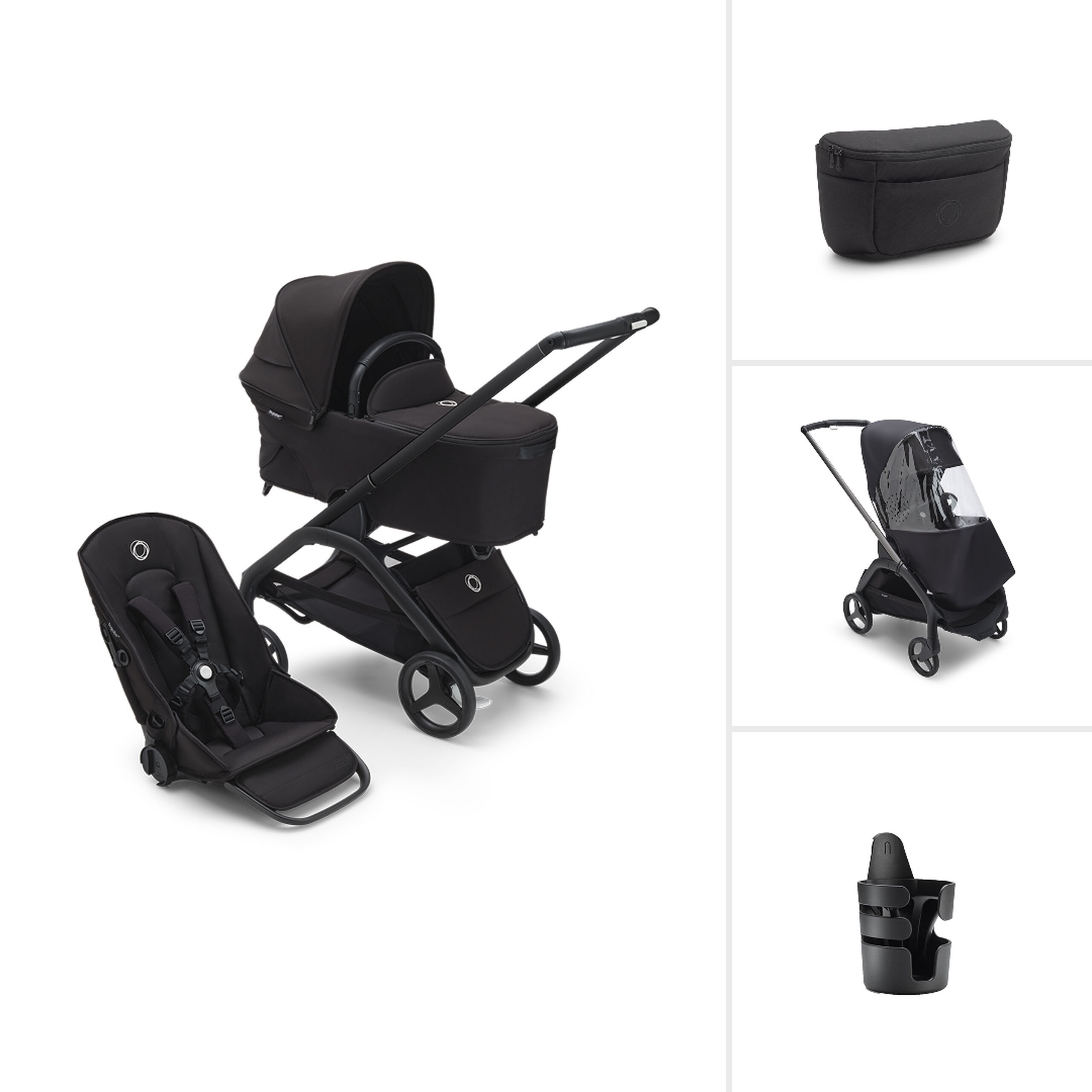 Bugaboo Dragonfly Bassinet Stroller Essential Bundle - Thumbnail Slide 1 of 5